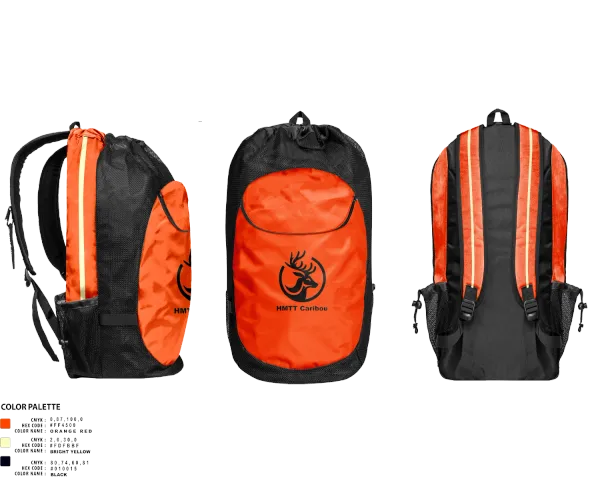 Gear Bag, HMTT Caribou, Track & Field, Teamtime, Team time, sublimation, custom sports apparel, team uniforms, spirit wear, spiritwear, sports uniforms, custom shirts, team store, custom team store, fundraiser sports, apparel fundraiser