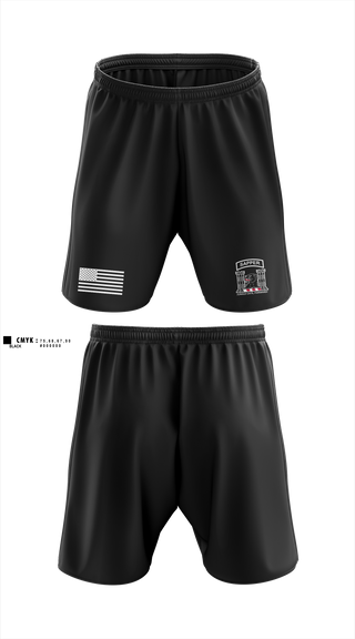 Athletic Shorts With Pockets, 630th Engineer Clearance Company, Army, Teamtime, Team time, sublimation, custom sports apparel, team uniforms, spirit wear, spiritwear, sports uniforms, custom shirts, team store, custom team store, fundraiser sports, apparel fundraiser