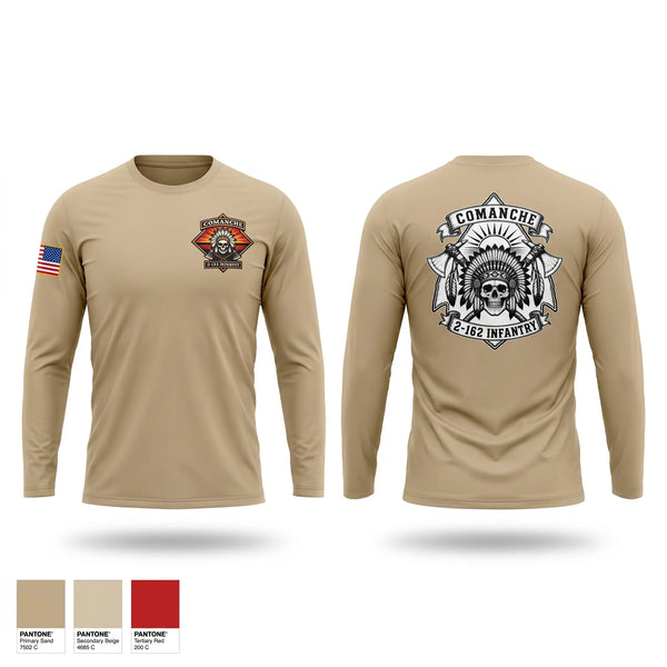 Long Sleeve Performance Shirt, 2-162 IN, Army, Teamtime, Team time, sublimation, custom sports apparel, team uniforms, spirit wear, spiritwear, sports uniforms, custom shirts, team store, custom team store, fundraiser sports, apparel fundraiser