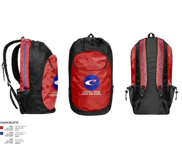Gear Bag, Caldwell Parish Junior High School Softball, Softball, Teamtime, Team time, sublimation, custom sports apparel, team uniforms, spirit wear, spiritwear, sports uniforms, custom shirts, team store, custom team store, fundraiser sports, apparel fundraiser