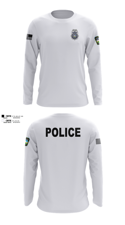 Colorado Springs Police Department 84978371 Long Sleeve Performance Shirt 101