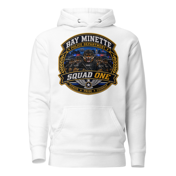 Unisex Hoodie - 1 - White