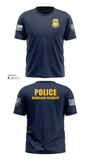 Old School Cotton Feel Shirt, Federal Protective Service, Police, Teamtime, Team time, sublimation, custom sports apparel, team uniforms, spirit wear, spiritwear, sports uniforms, custom shirts, team store, custom team store, fundraiser sports, apparel fundraiser