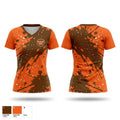 Weequahic Indians 76322154 Women's Short Sleeve V-neck Shirt - 1
