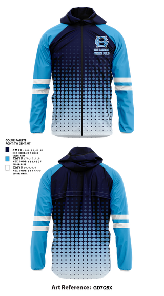 Windbreaker, Gig Harbor Water Polo, Water Polo, Teamtime, Team time, sublimation, custom sports apparel, team uniforms, spirit wear, spiritwear, sports uniforms, custom shirts, team store, custom team store, fundraiser sports, apparel fundraiser