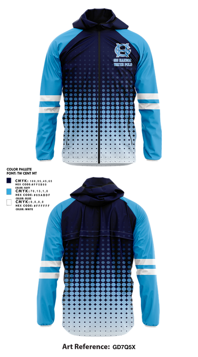 Gig Harbor Water Polo 50999799 Windbreaker - 1
