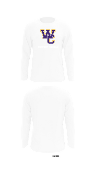 Long Sleeve Performance Shirt, Woodcrest Christian, Cross Country, Teamtime, Team time, sublimation, custom sports apparel, team uniforms, spirit wear, spiritwear, sports uniforms, custom shirts, team store, custom team store, fundraiser sports, apparel fundraiser