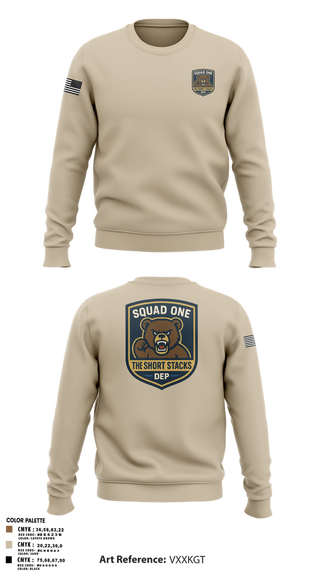 Crew Neck Sweatshirt, DEP Police Squad One, , Teamtime, Team time, sublimation, custom sports apparel, team uniforms, spirit wear, spiritwear, sports uniforms, custom shirts, team store, custom team store, fundraiser sports, apparel fundraiser