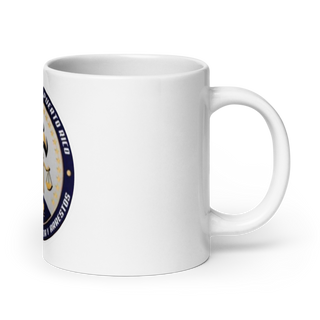 Inteligencia San Juan 93190518 White Glossy Mug - Small