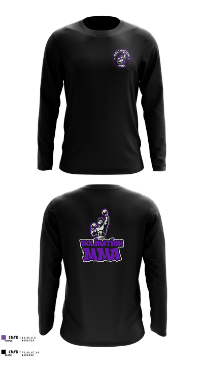 NOLINATION MMA 86405952 Long Sleeve Performance Shirt 2