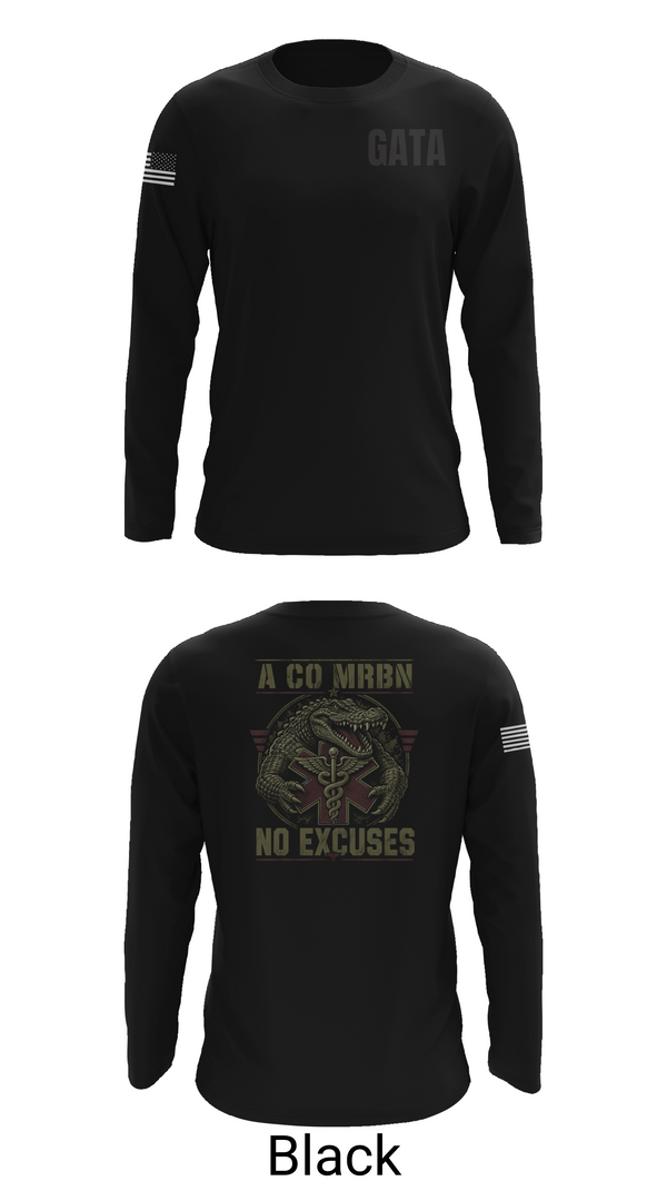 Long Sleeve Performance Shirt, MRBN -A Co, Army, Teamtime, Team time, sublimation, custom sports apparel, team uniforms, spirit wear, spiritwear, sports uniforms, custom shirts, team store, custom team store, fundraiser sports, apparel fundraiser