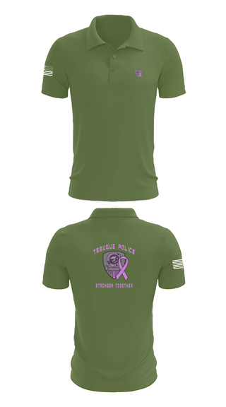 Short Sleeve Performance Polo, Tesuque Police Dept, , Teamtime, Team time, sublimation, custom sports apparel, team uniforms, spirit wear, spiritwear, sports uniforms, custom shirts, team store, custom team store, fundraiser sports, apparel fundraiser