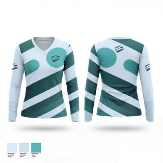 Womens Long Sleeve Vneck Shirt, jhghjgg, Field Hockey, Teamtime, Team time, sublimation, custom sports apparel, team uniforms, spirit wear, spiritwear, sports uniforms, custom shirts, team store, custom team store, fundraiser sports, apparel fundraiser