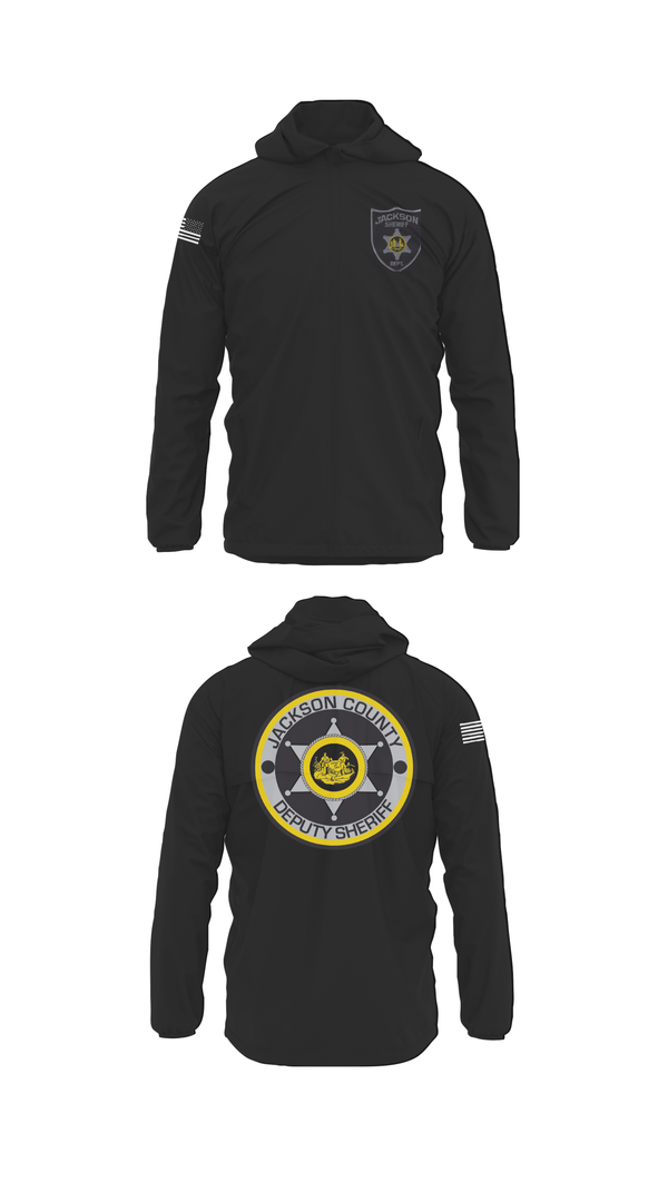 Windbreaker, Jackson County SD, Police, Teamtime, Team time, sublimation, custom sports apparel, team uniforms, spirit wear, spiritwear, sports uniforms, custom shirts, team store, custom team store, fundraiser sports, apparel fundraiser