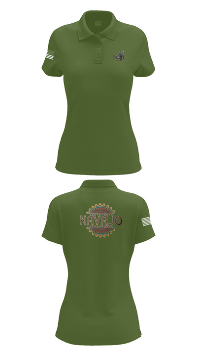 Chief Oliva Women's Short Sleeve Performance Polo  - 25