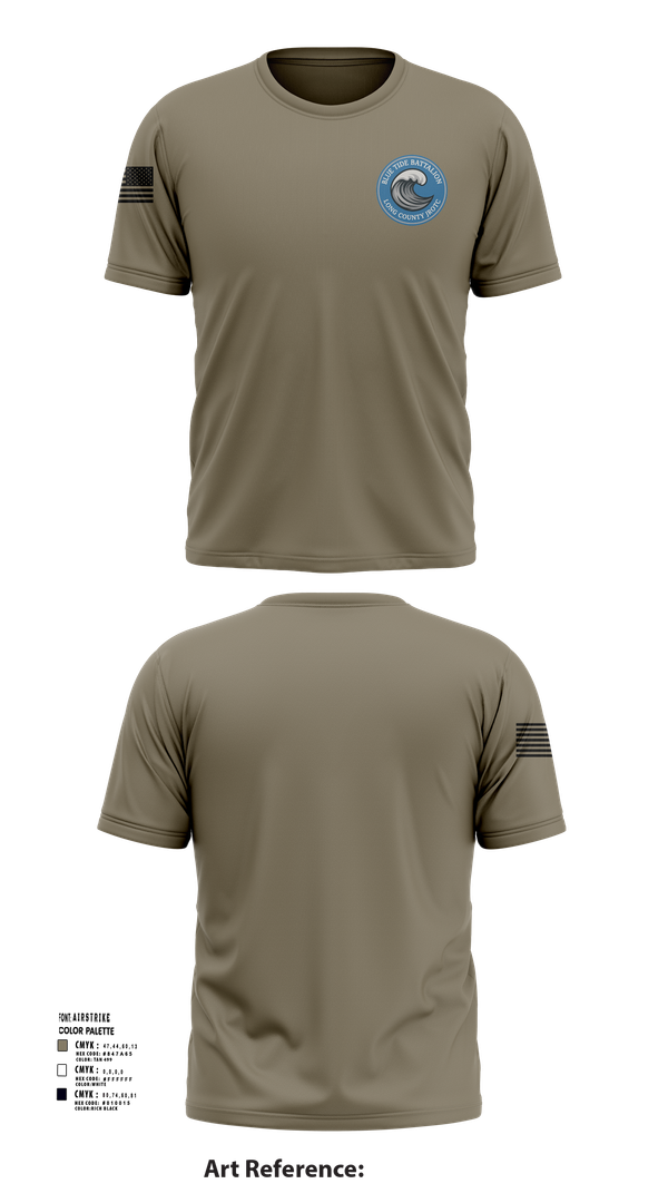 Short Sleeve Performance Shirt, Blue Tide Battalion, , Teamtime, Team time, sublimation, custom sports apparel, team uniforms, spirit wear, spiritwear, sports uniforms, custom shirts, team store, custom team store, fundraiser sports, apparel fundraiser