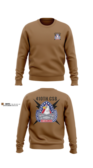 Crew Neck Sweatshirt, 410th Contracting Support Brigade, Army, Teamtime, Team time, sublimation, custom sports apparel, team uniforms, spirit wear, spiritwear, sports uniforms, custom shirts, team store, custom team store, fundraiser sports, apparel fundraiser