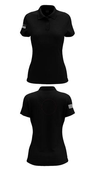 Womens Short Sleeve Performance Polo, Frontline Flames, , Teamtime, Team time, sublimation, custom sports apparel, team uniforms, spirit wear, spiritwear, sports uniforms, custom shirts, team store, custom team store, fundraiser sports, apparel fundraiser