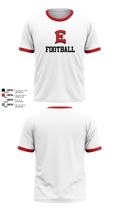 East Scarlets Football 34807751 Short Sleeve Performance Shirt - 1