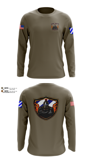Long Sleeve Performance Shirt, HHC, DSTB, 3DSB, Army, Teamtime, Team time, sublimation, custom sports apparel, team uniforms, spirit wear, spiritwear, sports uniforms, custom shirts, team store, custom team store, fundraiser sports, apparel fundraiser