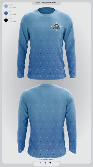 Long Sleeve Performance Shirt, North Stars, Women's Basketball, Teamtime, Team time, sublimation, custom sports apparel, team uniforms, spirit wear, spiritwear, sports uniforms, custom shirts, team store, custom team store, fundraiser sports, apparel fundraiser