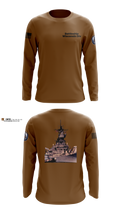 Battleship Wisconsin Div Long Sleeve Performance Shirt - 7