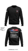 Vet-Sec Protective agency 68125060 Crew Neck Sweatshirt - 100