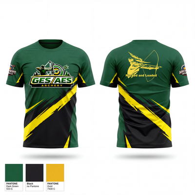 GES / AES ARCHERY 69299391 Old School Cotton Feel Shirt - 3