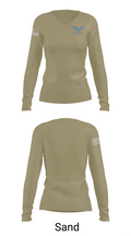 Herc Services 63879409 Women's Long Sleeve V-neck Shirt - 97