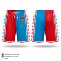 Crossover Hoops Bulldogs 90046345 Mens Reversible Basketball Shorts - 1