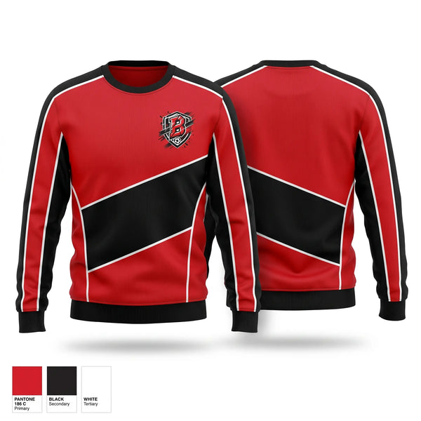Crew Neck Sweatshirt, BREMEN HIGH SCHOOL, Men's Soccer, Teamtime, Team time, sublimation, custom sports apparel, team uniforms, spirit wear, spiritwear, sports uniforms, custom shirts, team store, custom team store, fundraiser sports, apparel fundraiser