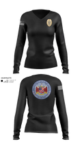Elite Guardians 6207270 Women's Long Sleeve V-neck Shirt - 21
