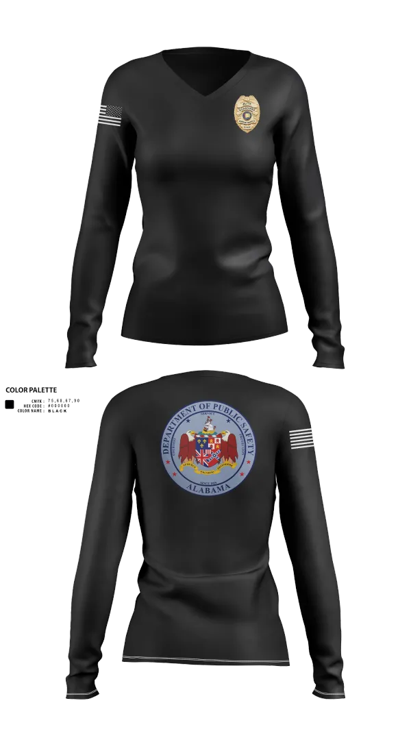 Womens Long Sleeve Vneck Shirt, Elite Guardians, , Teamtime, Team time, sublimation, custom sports apparel, team uniforms, spirit wear, spiritwear, sports uniforms, custom shirts, team store, custom team store, fundraiser sports, apparel fundraiser