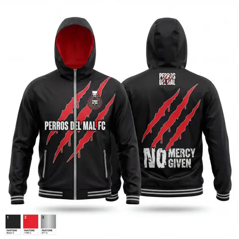 Windbreaker, PERROS DEL MAL FC, Men's Soccer, Teamtime, Team time, sublimation, custom sports apparel, team uniforms, spirit wear, spiritwear, sports uniforms, custom shirts, team store, custom team store, fundraiser sports, apparel fundraiser