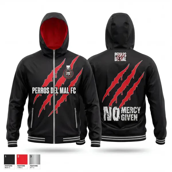 Windbreaker, PERROS DEL MAL FC, Men's Soccer, Teamtime, Team time, sublimation, custom sports apparel, team uniforms, spirit wear, spiritwear, sports uniforms, custom shirts, team store, custom team store, fundraiser sports, apparel fundraiser