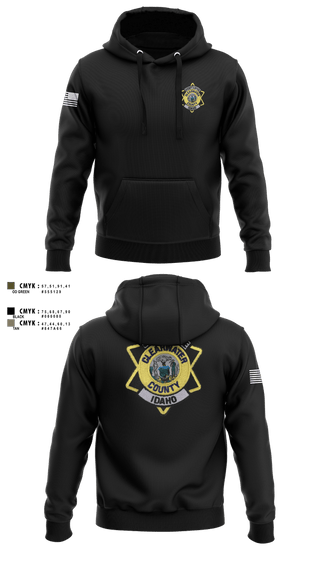 Hoodie, Clearwater County Sheriff’s Office, Police, Teamtime, Team time, sublimation, custom sports apparel, team uniforms, spirit wear, spiritwear, sports uniforms, custom shirts, team store, custom team store, fundraiser sports, apparel fundraiser