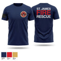 St. James Volunteer Fire Department Short Sleeve Performance Shirt - 1