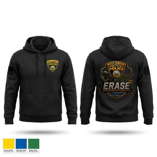 Hoodie, West Virginia Natural Resources Police ERASE Unit, Police, Teamtime, Team time, sublimation, custom sports apparel, team uniforms, spirit wear, spiritwear, sports uniforms, custom shirts, team store, custom team store, fundraiser sports, apparel fundraiser