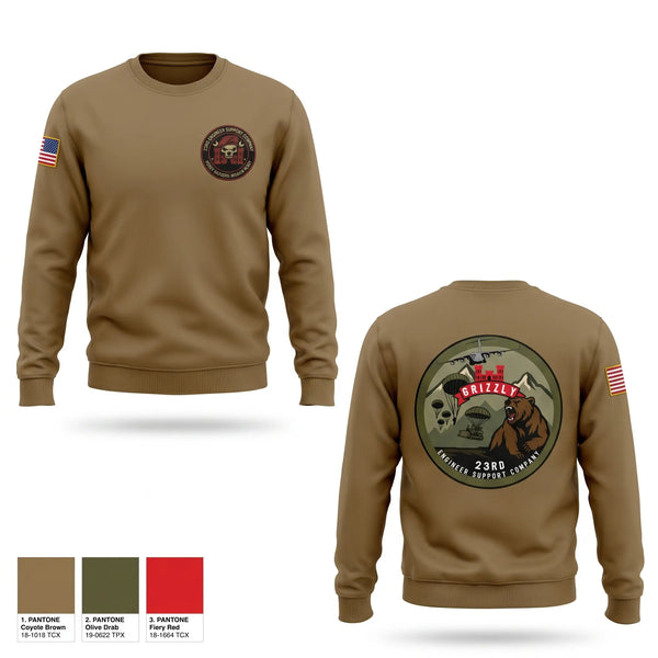 Crew Neck Sweatshirt, Honey badgers FMT, Army, Teamtime, Team time, sublimation, custom sports apparel, team uniforms, spirit wear, spiritwear, sports uniforms, custom shirts, team store, custom team store, fundraiser sports, apparel fundraiser