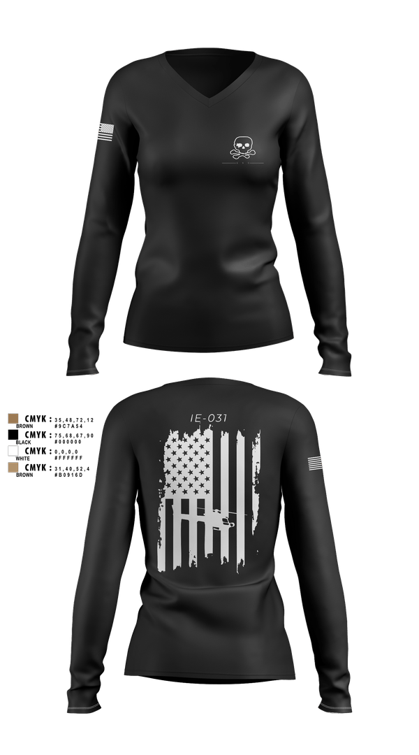 Womens Long Sleeve Vneck Shirt, TRF 911, , Teamtime, Team time, sublimation, custom sports apparel, team uniforms, spirit wear, spiritwear, sports uniforms, custom shirts, team store, custom team store, fundraiser sports, apparel fundraiser