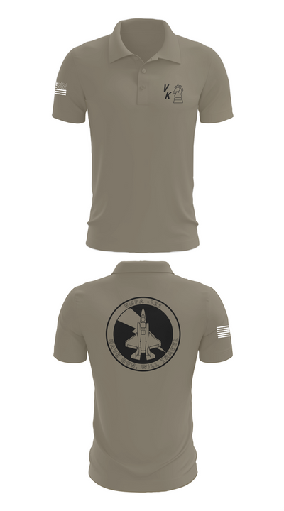 VMFA-121 16831306 Short Sleeve Performance Polo - 67