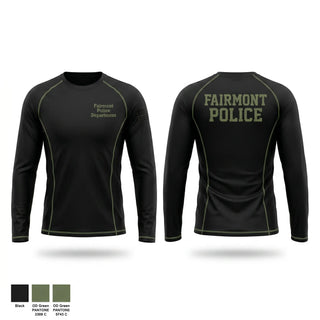 Long Sleeve Performance Shirt, Fairmont Police Department, Police, Teamtime, Team time, sublimation, custom sports apparel, team uniforms, spirit wear, spiritwear, sports uniforms, custom shirts, team store, custom team store, fundraiser sports, apparel fundraiser