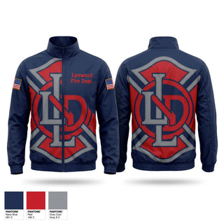 Windbreaker, Lynwood Fire Deparrment, Fire Department, Teamtime, Team time, sublimation, custom sports apparel, team uniforms, spirit wear, spiritwear, sports uniforms, custom shirts, team store, custom team store, fundraiser sports, apparel fundraiser