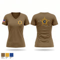 Alfalfa county sheriffs office Women's Short Sleeve V-neck Shirt - 1