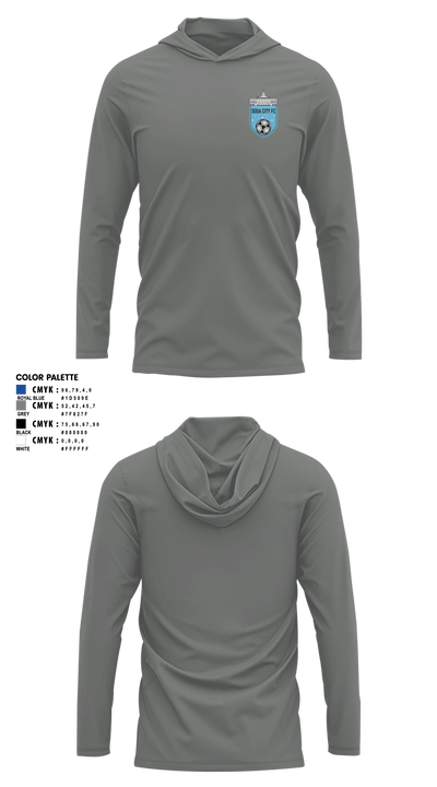 Soda City FC Long Sleeve hooded sunshirt - 4