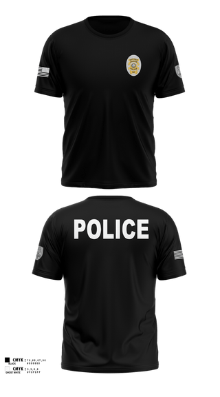 Short Sleeve Performance Shirt, Angier Police Department, Police, Teamtime, Team time, sublimation, custom sports apparel, team uniforms, spirit wear, spiritwear, sports uniforms, custom shirts, team store, custom team store, fundraiser sports, apparel fundraiser