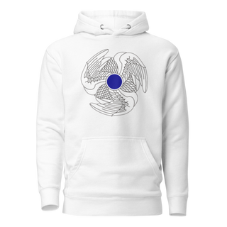 Unisex Hoodie - 1 - White