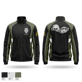 Windbreaker, KYDOC, Police, Teamtime, Team time, sublimation, custom sports apparel, team uniforms, spirit wear, spiritwear, sports uniforms, custom shirts, team store, custom team store, fundraiser sports, apparel fundraiser