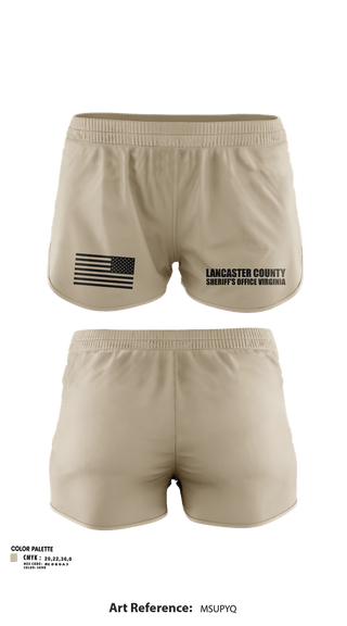 Ranger Panties, Lancaster County Sheriff's Office Virginia, Police, Teamtime, Team time, sublimation, custom sports apparel, team uniforms, spirit wear, spiritwear, sports uniforms, custom shirts, team store, custom team store, fundraiser sports, apparel fundraiser