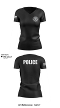 South Central Ohio Major Crimes Unit 1053143 Women's Short Sleeve V-neck Shirt - 1